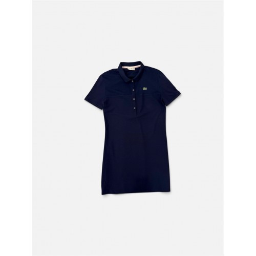 Lacoste Sport Γυναικείο Navy Polo Φόρεμα με Κεντημένο Logo